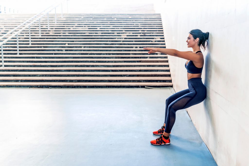 wall yoga exercises