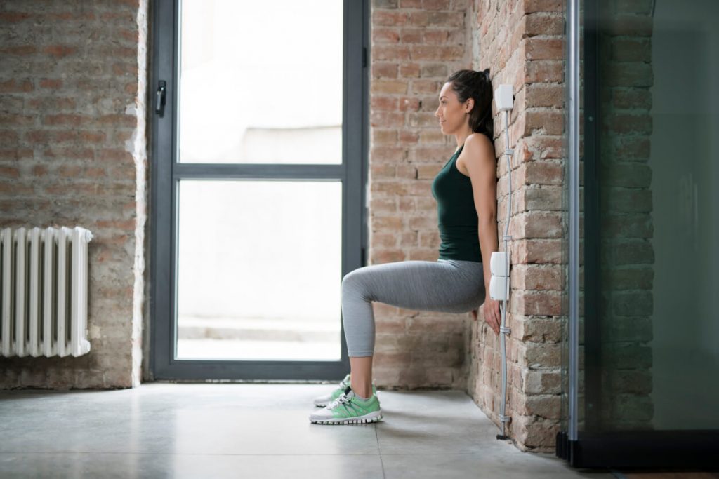 wall yoga exercises